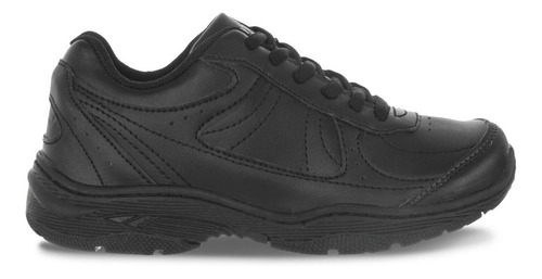 Imagen 2 de 8 de Zapatos Colegial 10 New Negro Para Niño Y Niña Croydon
