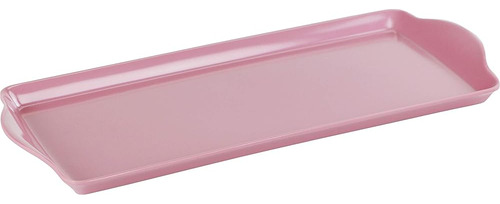 Bandeja De Sándwich Melamina Calypso Basics Rosa 37x16 Cm