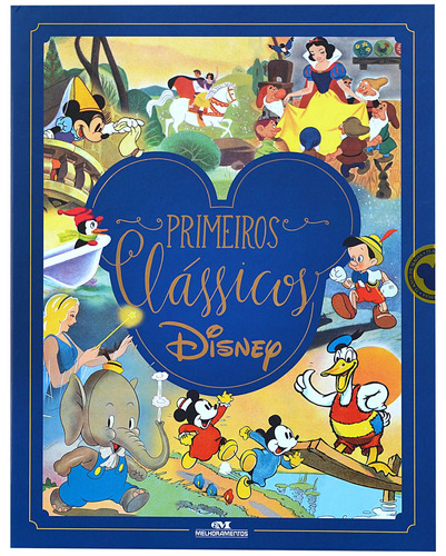 Primeiros Clássicos Disney: Caixa Comemorativa, de Disney. Série Primeiros Clássicos Disney Editora Melhoramentos Ltda., capa dura em português, 2018