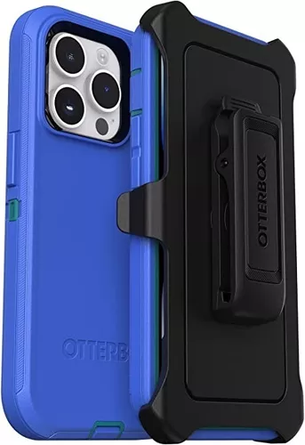 estuches proteccion otterbox defender apple iphone 13 pro color azul