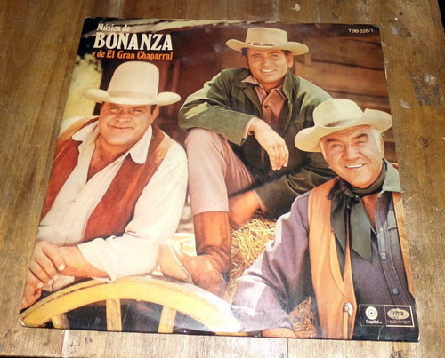 Musica De Bonanza Y El Gran Chaparral Lp Doble / Kktus