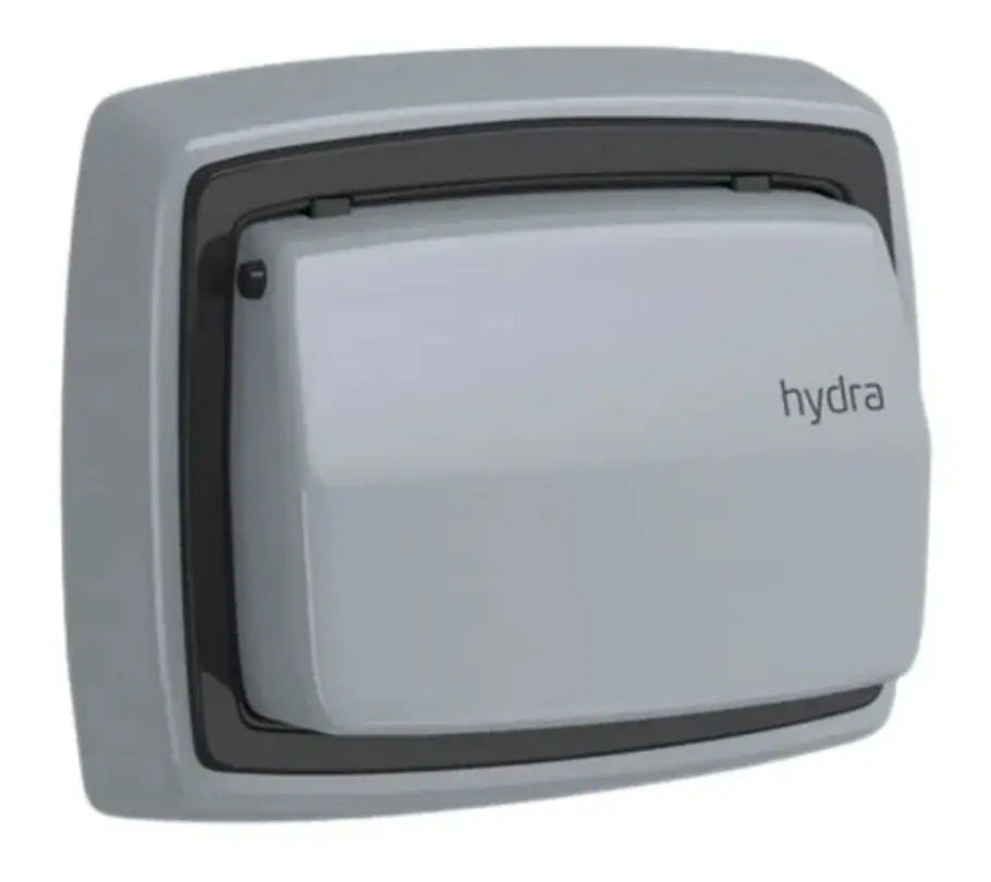Acabamento Para Válvula De Descarga Hydra Max Deca Cinza