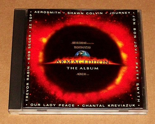 Armageddon The Album Cd Aerosmith Journey Bon Jovi Zz Top (Usado)