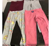 Comprar Lote De 4leggings Niña 7 Años Gap Hering Old Navy Buen Esta
