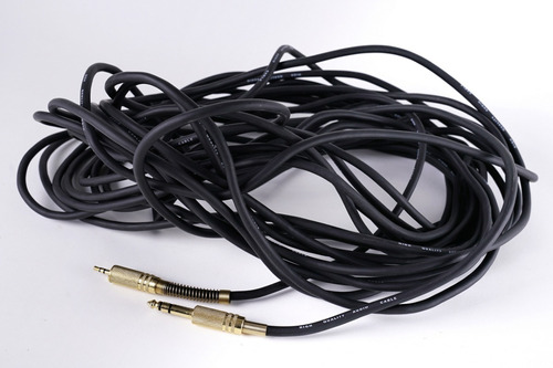 Cable Audio Aux Linea Premiun Deluxe Plug-minplug Dorado 16m
