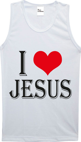 Imagem 4 de 4 de Camiseta Ou Baby Look I Love Jesus