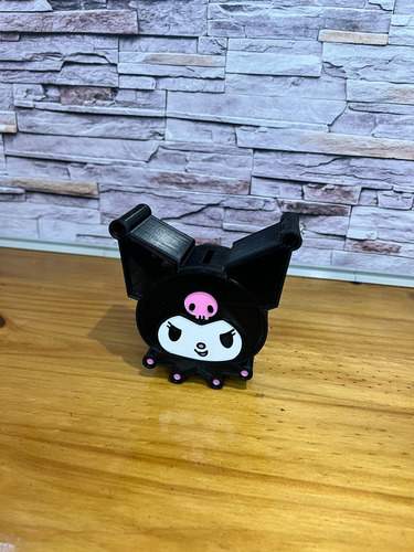 Alcancias Personajes Sanrio - Hello Kitty - 3d Kuromi Negro