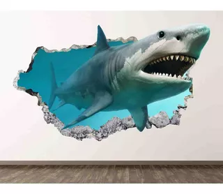 ImpresióN 3D De Tiburones Adultos Azul Reutilizables Pañuelos TamañO Ajustable, 