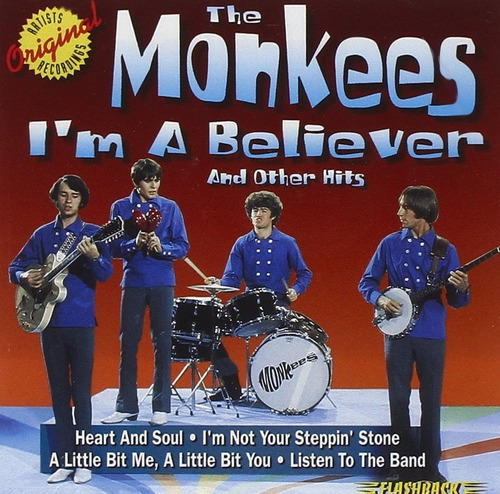 The Monkees I´m A Believer And Other Hits Cd Rock 1997 Usa