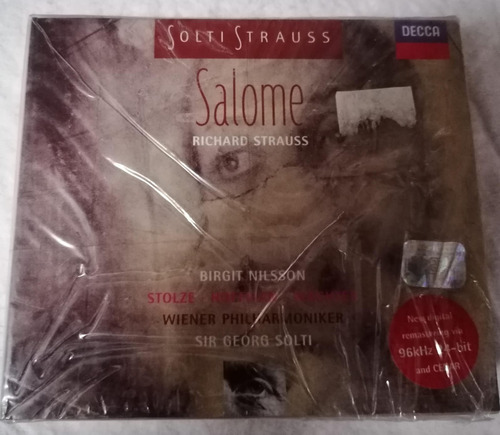 Strauss - Salome - Nilsson Stolze Hoffman Wächter / Solti