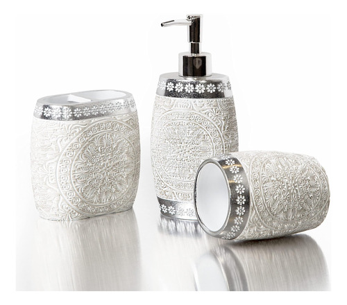 Set Accesorios De Baño Bino White2