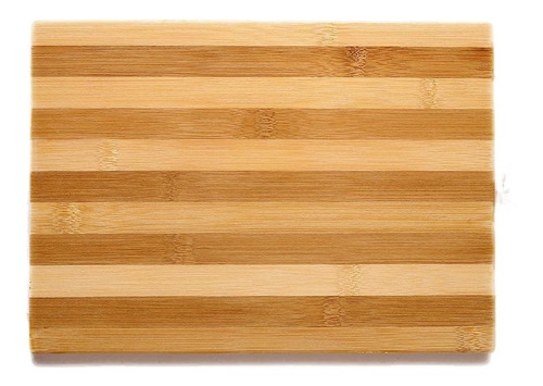 Imagen 1 de 5 de Tabla Para Cortar De Bambú Grande 28x38cm Cocina 3082934 