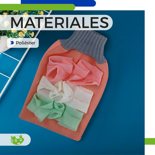 Guante Exfoliante de Ducha Slim Company Manopla Para Baño Limpieza Profunda corporal Retira Piel Muerta Color Rosa