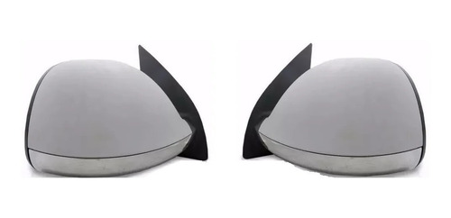 Retrovisor Amarok 2009 2010 11 12 13 14 Elétrico Cromada Par