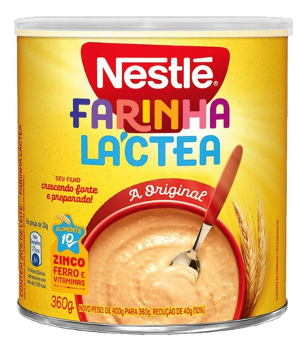 Farinha Láctea Original Nestlé Lata 360g