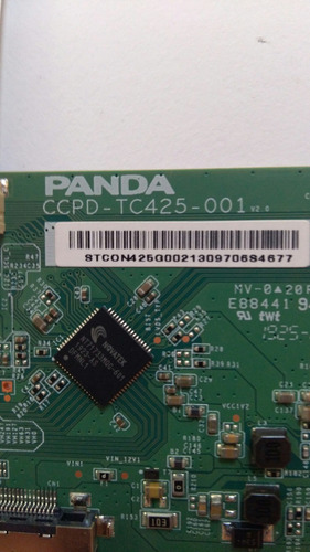 Imagem 2 de 2 de Placa Tcon Aoc 43s5295/78g 43s5295 Ccpd-tc425-001 Panda Nova