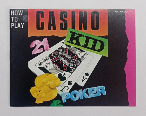 Manual Casino Kid Nintendo Nes Rtrmx Vj