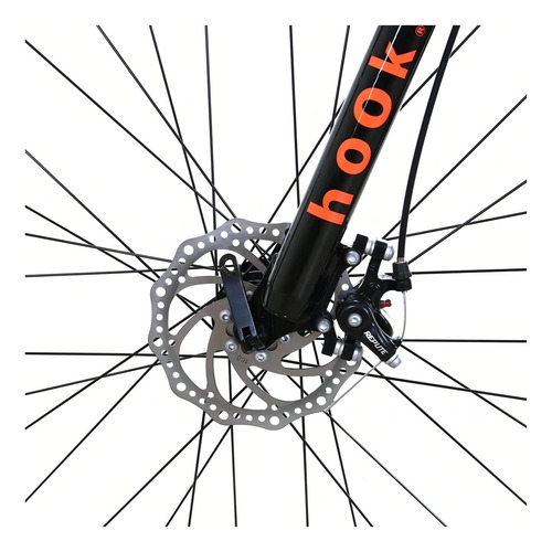 Bicicleta mountain bike Hook TOT 2022 R29 tamanho do uadro M - laranja