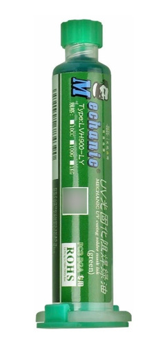 Mascara Uv Color Verde Anti Soldar