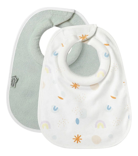 Pack 2 Baberos Absorbentes Reversibles Tommee Tippee