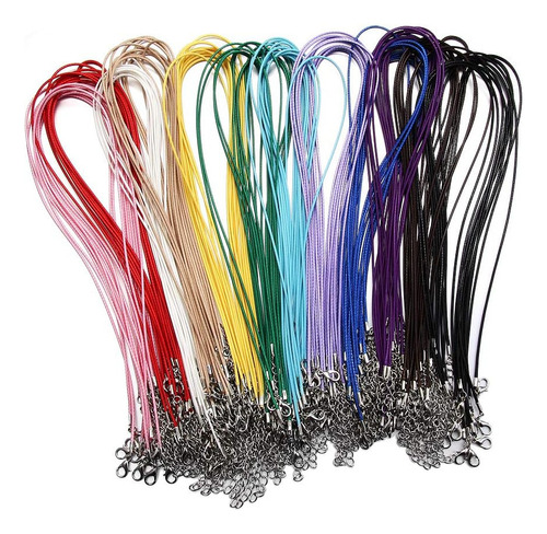 60 Cordon De Hilo Encerado For Hacer Collares Y Joyas Diy