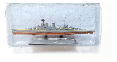 Miniatura Diecast 1/1250, Crucero De Batalla Hood 1941