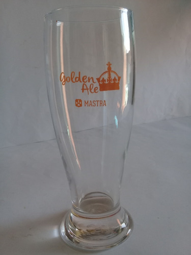 Vaso De Cerveza Mastra Golden Ale Artesanal. De 0,3l.///////