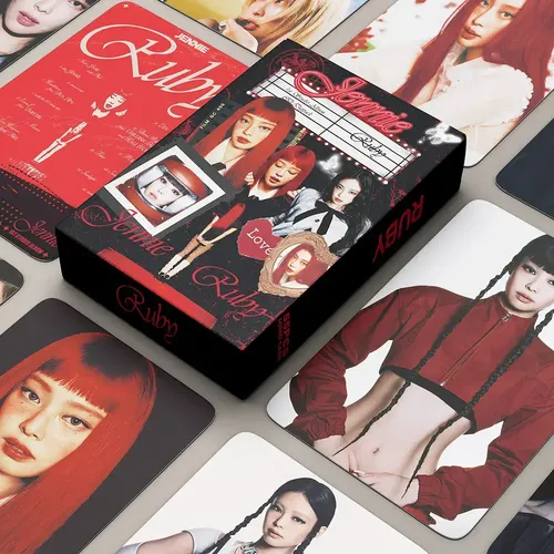 55 Photocards Da Jennie Do Blackpink - Ruby Jennie Ruby Viue
