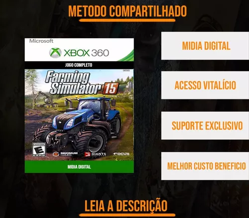Jogos Xbox 360 transferência de Licença Mídia Digital - FARMING