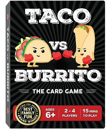 Juego Para Aliviar La Ans Juego De Cartas Taco Vs Burrito Pa