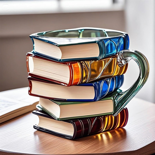 Taza De Libro Pintado 2025, Nuevas Tazas Novedosas, Tazas