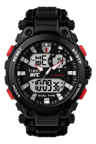 Reloj Para Hombre Timex Ufc Impact Tw5m52800 Negro