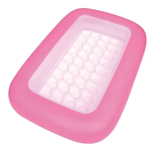 comprar Pileta inflable rectangular Bestway 51115 de 1.65m x 1.04m x 25cm 102L rosa caja