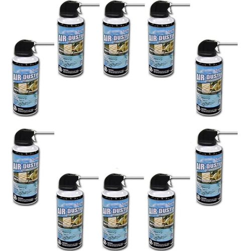 10 X Aire Comprimido Sunto 400ml / Envío Gratis A Todo Chile