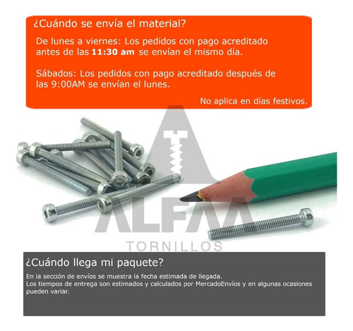 Gls Tornillo Allen Botón Rondana Integrada M4 X 30mm (25pzs)
