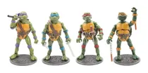 Comprar Tortugas Ninja Set Figura Muñecos Juguete Leonardo Rafael X4