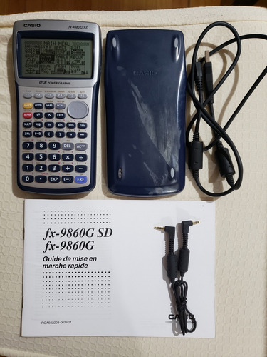 Calculadora Casio Usb Power Graphic Fx-9860g Sd (Usado)