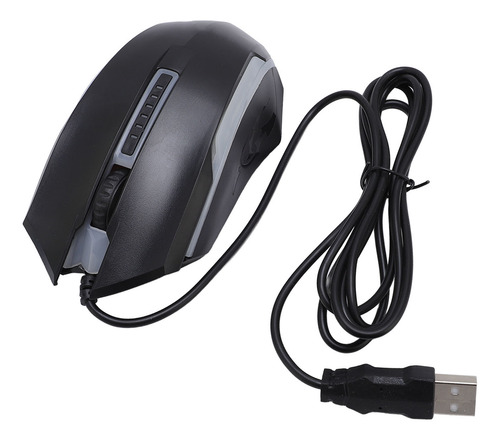 Ratón Con Cable De 1200 Dpi, Cable Usb De 4,9 Pies, Sensible
