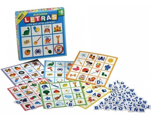 Imagen 3 de 6 de Buscando Letras Bingo Don Rastrillo Ruibal Juego Niños