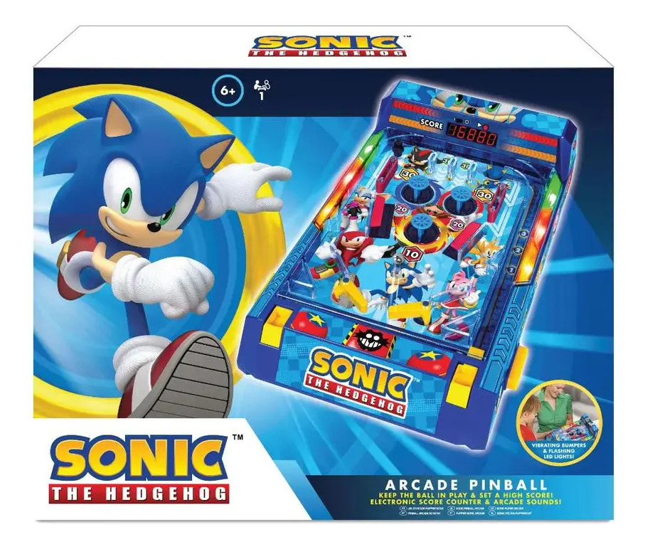 Máquina Arcade Sonic Pinball