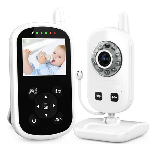 Monitor Para Bebe Camara Vision Nocturna Con Microfono Uu24