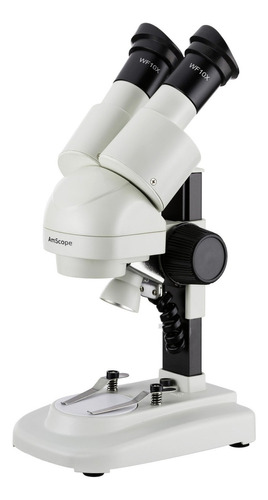Microscopio Binocular Portátil Amscope Se120 20x Amplificaci