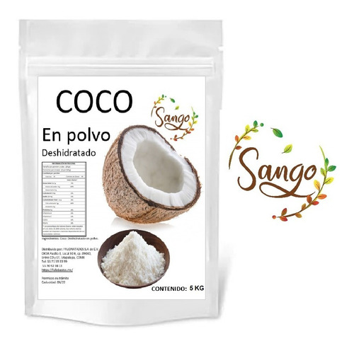 5 Kg De Coco En Polvo O Harina De Coco Puro Sin Azúcar