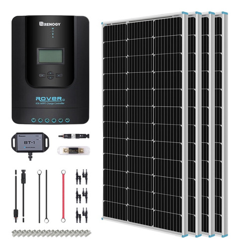 Kit Panel Solar 400w 12v Renogy Bluetooth Bt-1