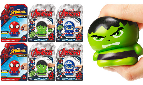 Bolas De Espuma Ja-ru Marvel Avengers & Spiderman Para Niños