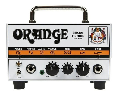 Orange Micro Terror Cabezal Pre Valvular 20 Watts - Om