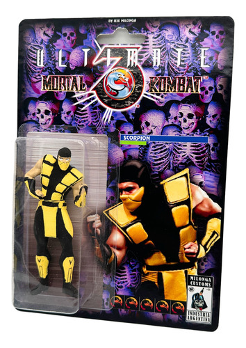 Scorpion Figura Muñeco Mortal Kombat