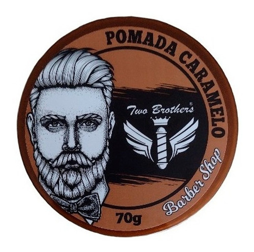 Pomada Caramelo Anti-frizz Two Brothers 70g