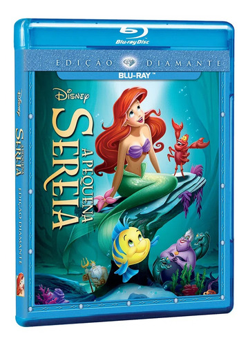 Blu-ray - A Pequena Sereia - Edição Diamante