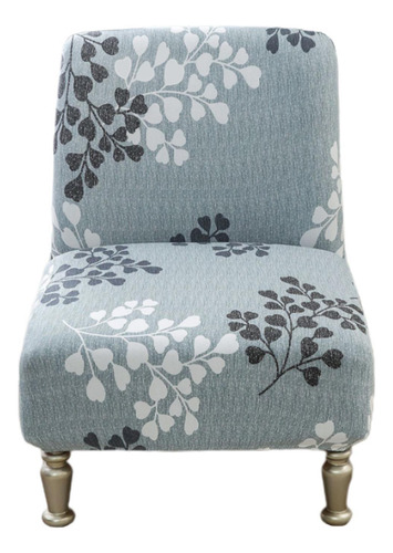 Impresión Funda Para Silla Extraíble Azul Claro